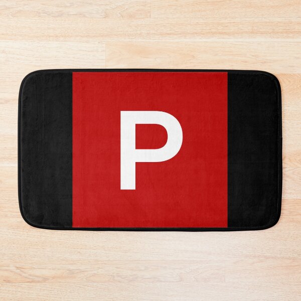 Item preview, DRIVER: P PLATES RED, LETTER P, NEW LICENCE designed and sold by AASparksDesigns.