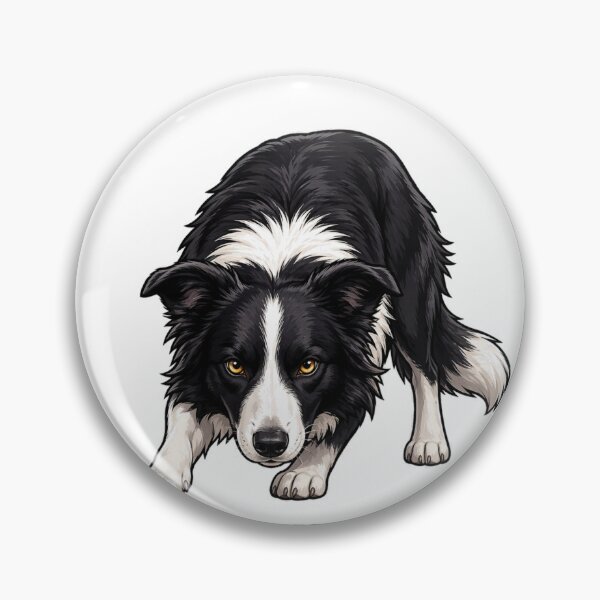 Item preview, Border Collie Always Working | Funny Working Dog Quote T-Shirt Design | Dog Lover Gift Sticker & Apparel designed and sold by ArtByTripti.