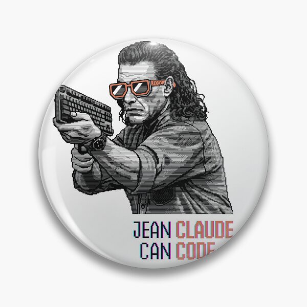 Item preview, Jean Claude Can Code designed and sold by Keep It DRY Studio.