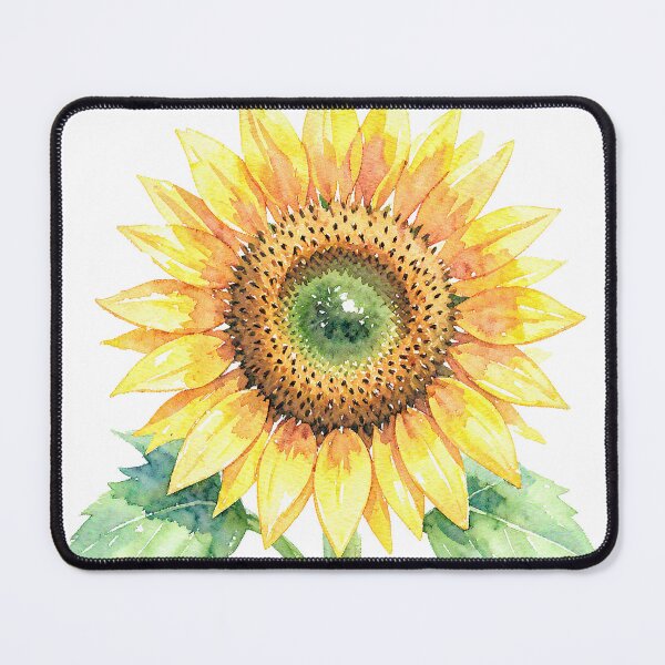 Item preview, Watercolor Sunflower designed and sold by Mia's Menagerie.