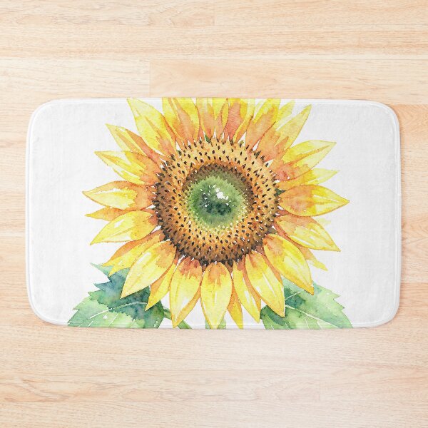 Item preview, Watercolor Sunflower designed and sold by Mia's Menagerie.