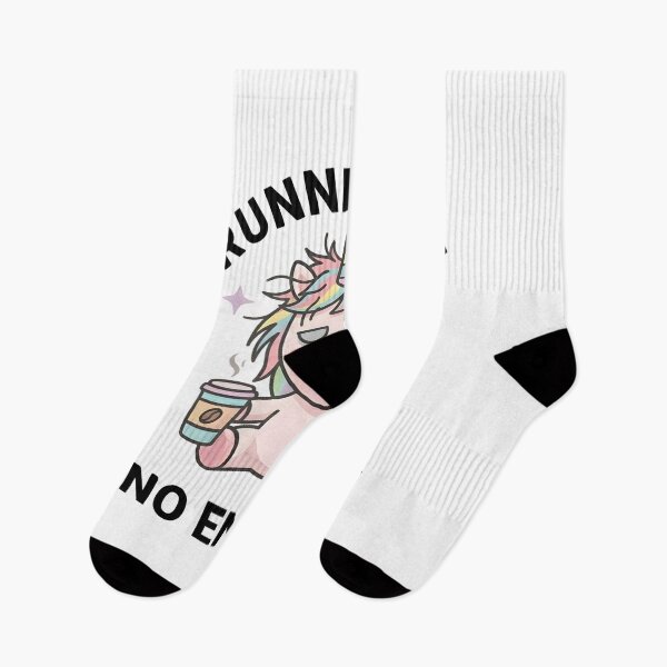 Item preview, Funny Unicorn Running On No Energy T-Shirt – Cute Tired Meme designed and sold by DIRTYSKETCHH.