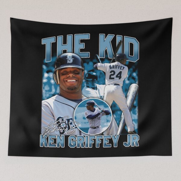 Item preview, Ken Grifey Jr 24 The Kid designed and sold by bessiekbutomeka.