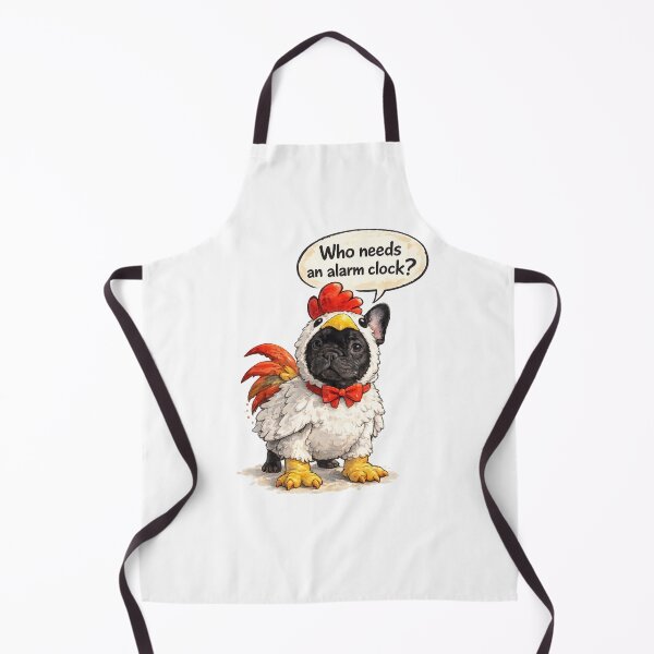 Item preview, Funny French Bulldog in Chicken Costume designed and sold by shallia.