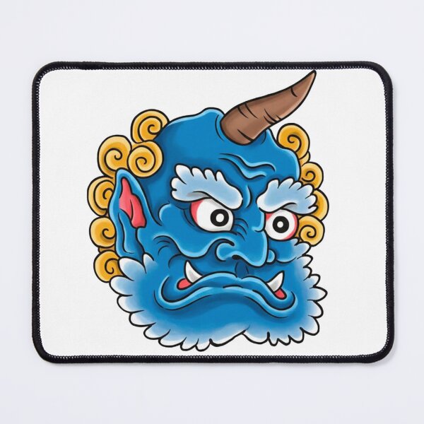 Item preview, Blue Oni - Japanese Tattoo designed and sold by Melinkarts.