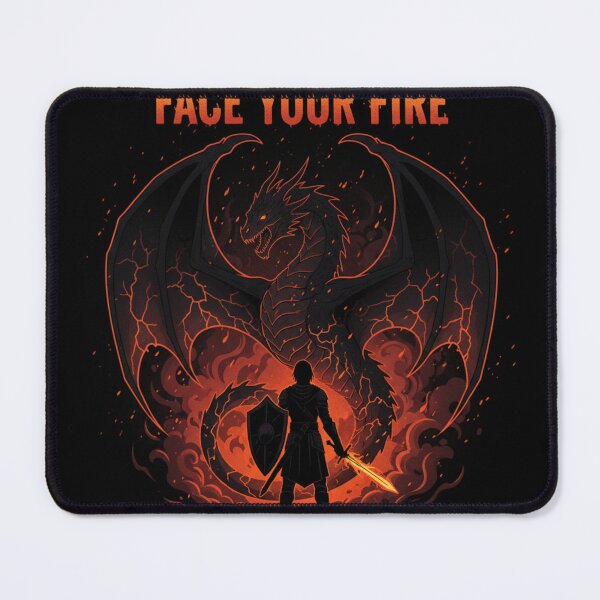 Item preview, Face Your Fire designed and sold by Dream Bloom Gallery.