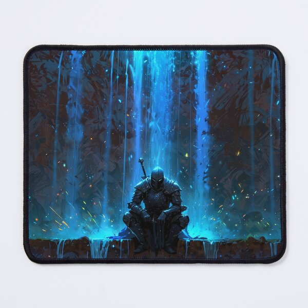 Item preview, Knight's Solitude by the Falls designed and sold by Elder's Grove Art.