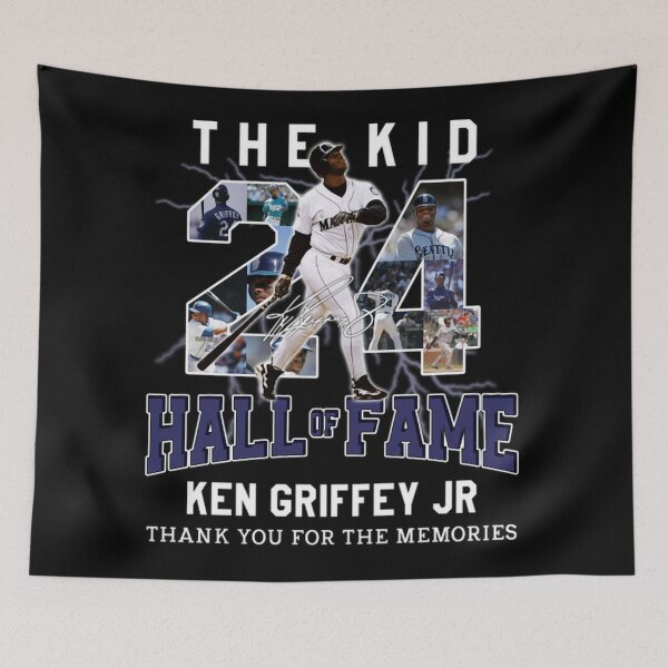 Item preview, Ken Grifey Jr 24 The Kid designed and sold by bessiekbutomeka.