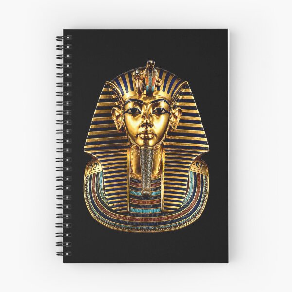 Item preview, Golden Mask of King Tutankhamun - Ancient Egyptian Pharaoh designed and sold by Myra365Art.