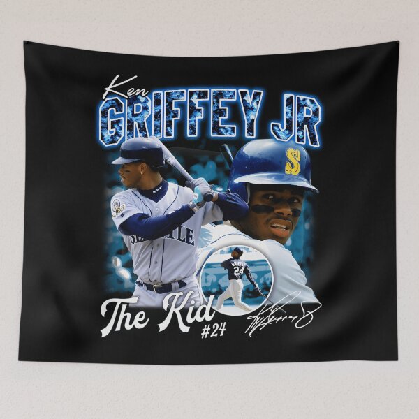 Item preview, Ken Grifey Jr 24 The Kid designed and sold by bessiekbutomeka.
