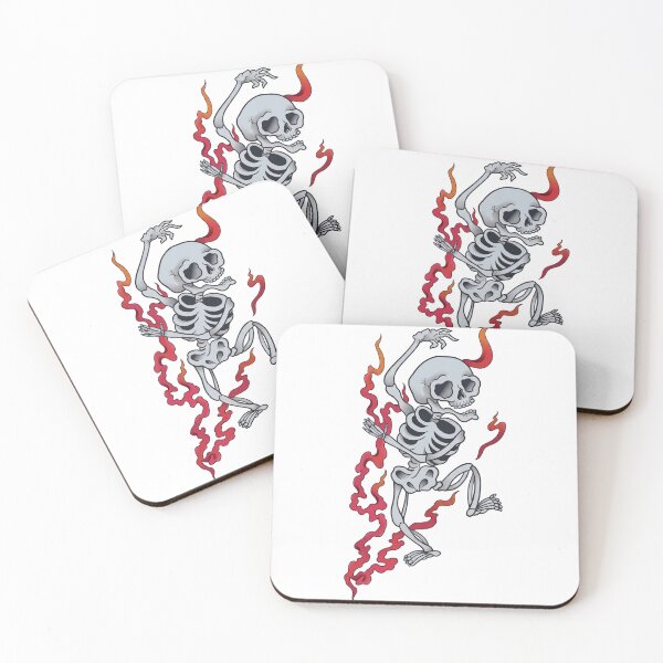 Item preview, Japanese Skeleton Dancing - Irezumi  designed and sold by Melinkarts.