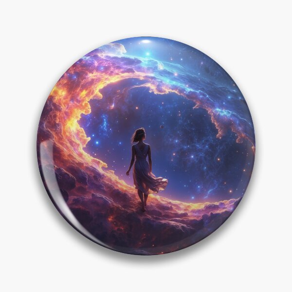 Item preview, Nebula Wanderer at the Edge of the Cosmos designed and sold by Elder's Grove Art.