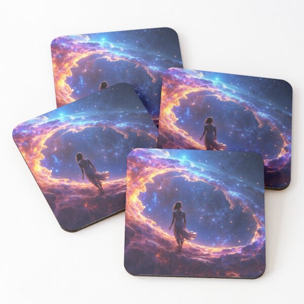 Item preview, Nebula Wanderer at the Edge of the Cosmos designed and sold by Elder's Grove Art.