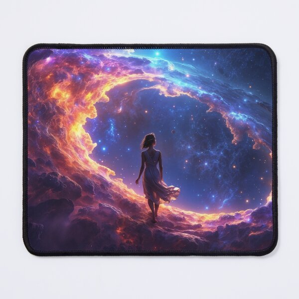 Item preview, Nebula Wanderer at the Edge of the Cosmos designed and sold by Elder's Grove Art.