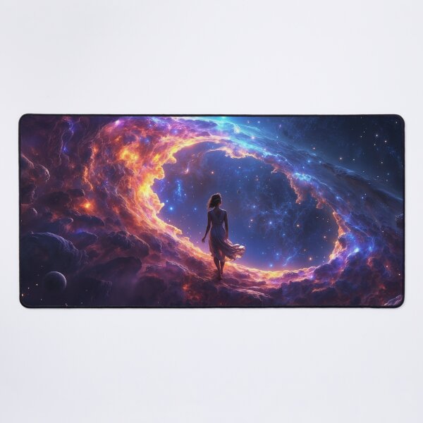 Item preview, Nebula Wanderer at the Edge of the Cosmos designed and sold by Elder's Grove Art.