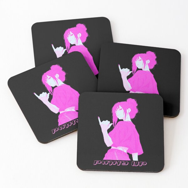 Item preview, Pinky Up - Badass anime girl  designed and sold by R-A Designs.