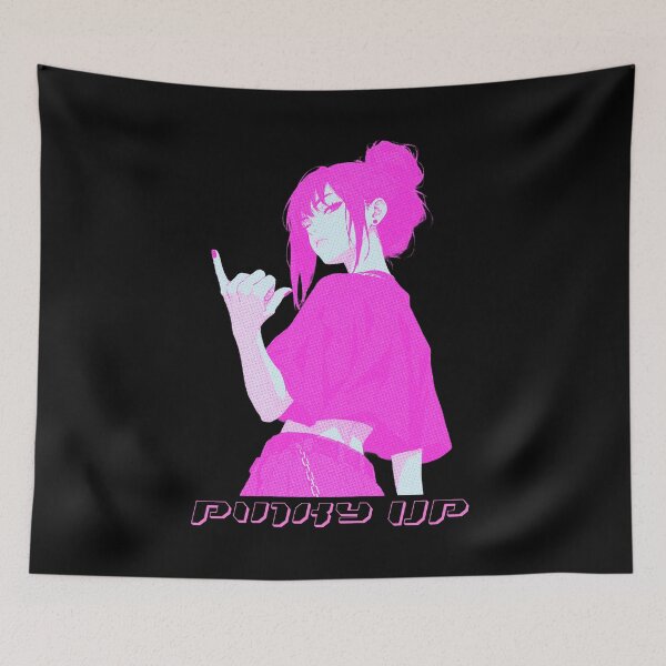 Item preview, Pinky Up - Badass anime girl  designed and sold by R-A Designs.
