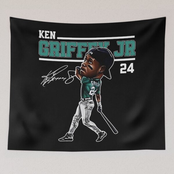 Item preview, Ken Grifey Jr 24 The Kid designed and sold by bessiekbutomeka.
