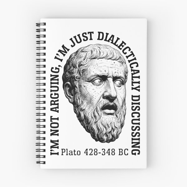 Item preview, Funny Philosophy Plato Quote Not Arguing Discussing designed and sold by GrandeDuc.