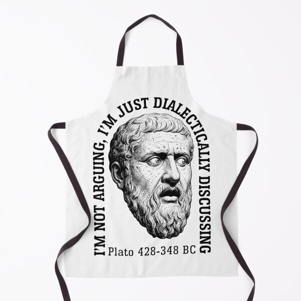 Item preview, Funny Philosophy Plato Quote Not Arguing Discussing designed and sold by GrandeDuc.