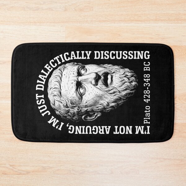 Item preview, Funny Philosophy Plato Quote Not Arguing Discussing designed and sold by GrandeDuc.