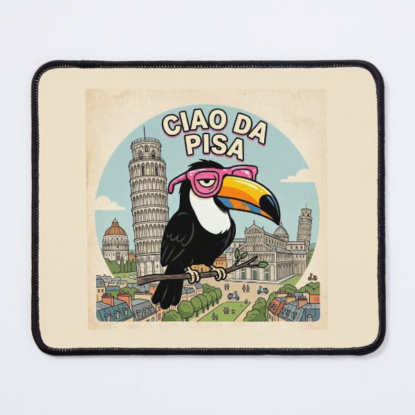 Item preview, Ciao Da Pisa Toucan Italy Travel Souvenir designed and sold by SplashTastic.