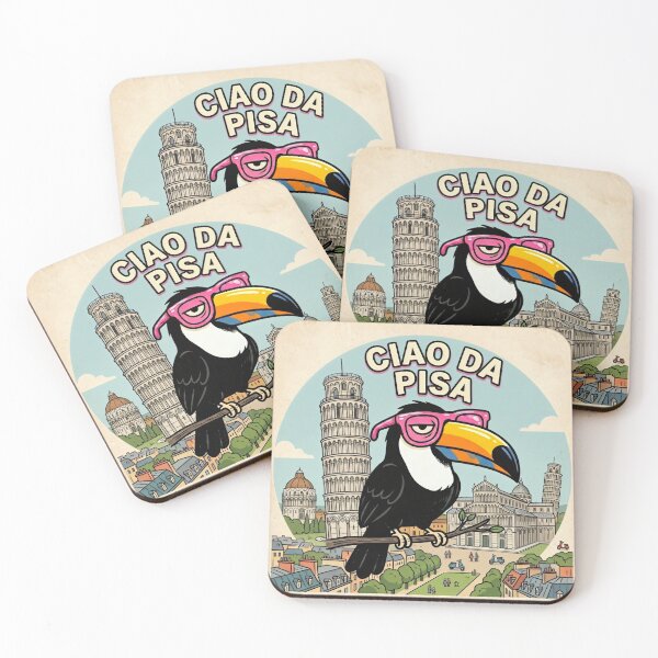 Item preview, Ciao Da Pisa Toucan Italy Travel Souvenir designed and sold by SplashTastic.