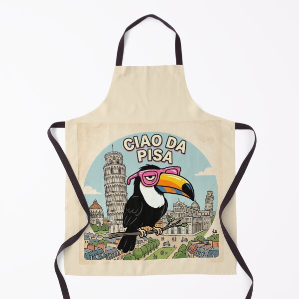 Item preview, Ciao Da Pisa Toucan Italy Travel Souvenir designed and sold by SplashTastic.