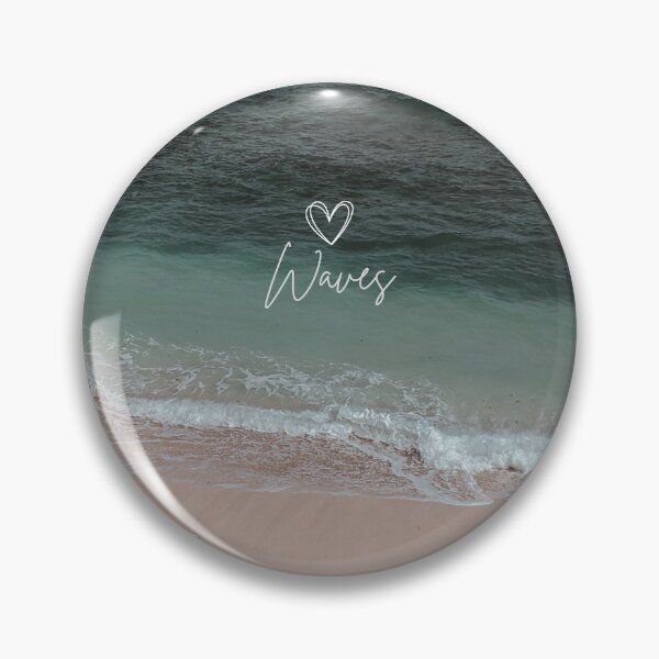 Item preview, Waves Aesthetic Beach Quote Design | Minimal Ocean Calm Typography Art designed and sold by NA-art725.