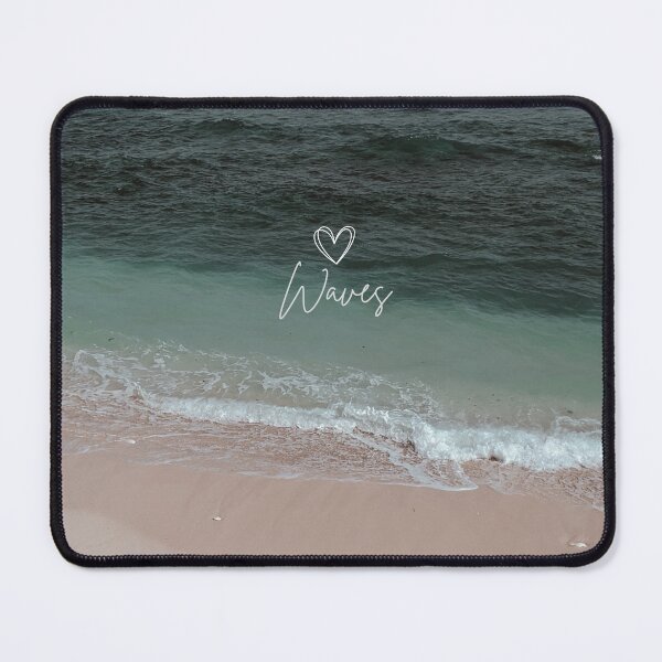 Item preview, Waves Aesthetic Beach Quote Design | Minimal Ocean Calm Typography Art designed and sold by NA-art725.