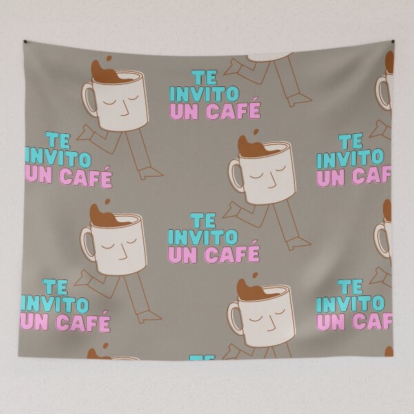 Item preview, TE INVITO A UN CAFÉ designed and sold by A touch of creativity.