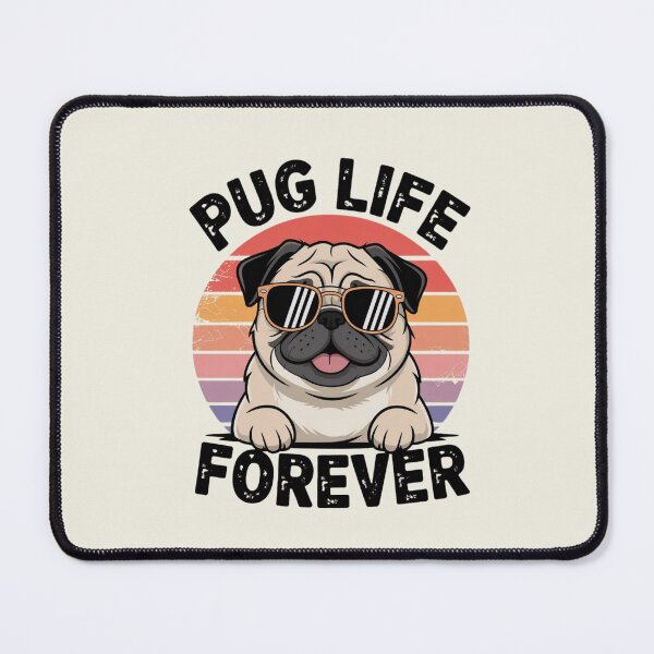 Item preview, Pug Life Forever: The Trendy Pug designed and sold by FrenchTouch77.
