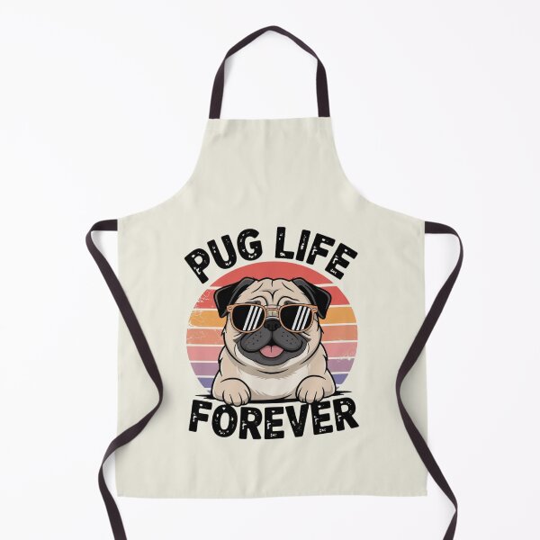 Aperçu de l'œuvre Pug Life Forever : Le Carlin Branché créée et vendue par FrenchTouch77.