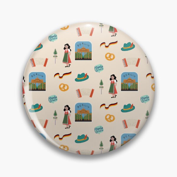 Item preview, German Heritage — Berlin & Culture Sticker Collection designed and sold by Yasmine Mohammed.
