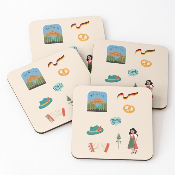 Item preview, German Heritage — Berlin & Culture Sticker Collection designed and sold by Yasmine Mohammed.