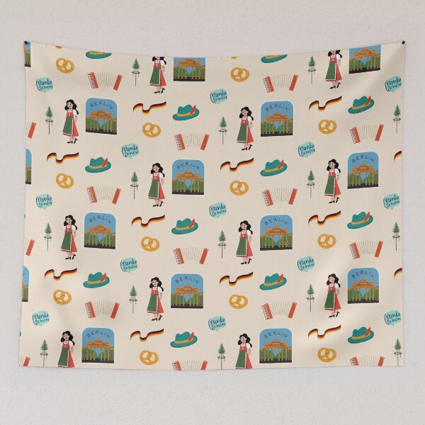 Item preview, German Heritage — Berlin & Culture Sticker Collection designed and sold by Yasmine Mohammed.
