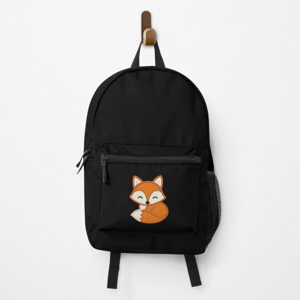 Item preview, Minimal Fox Embroidery Design | Cute Geometric Kawaii Fox designed and sold by ColorSplash123.