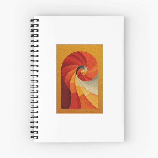 Aperçu de l'œuvre spirale de Fibonacci créée et vendue par InnerByJonas.
