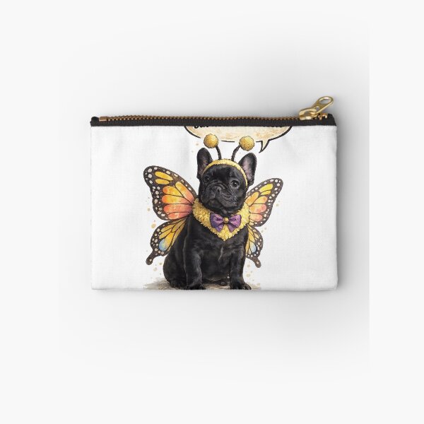 Item preview, Funny Butterfly French Bulldog – Cute Kids Cartoon Dog designed and sold by shallia.