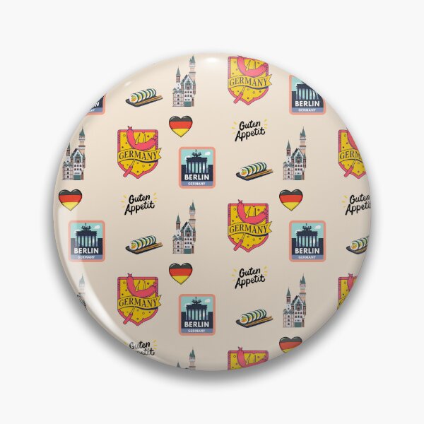 Item preview, German Culture — Berlin & Heritage Sticker Collection designed and sold by Yasmine Mohammed.