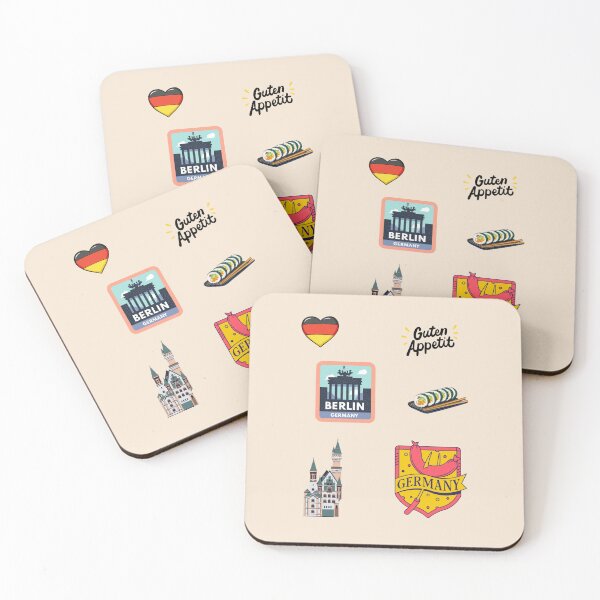 Item preview, German Culture — Berlin & Heritage Sticker Collection designed and sold by Yasmine Mohammed.