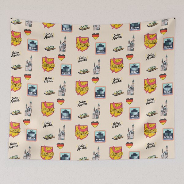 Item preview, German Culture — Berlin & Heritage Sticker Collection designed and sold by Yasmine Mohammed.