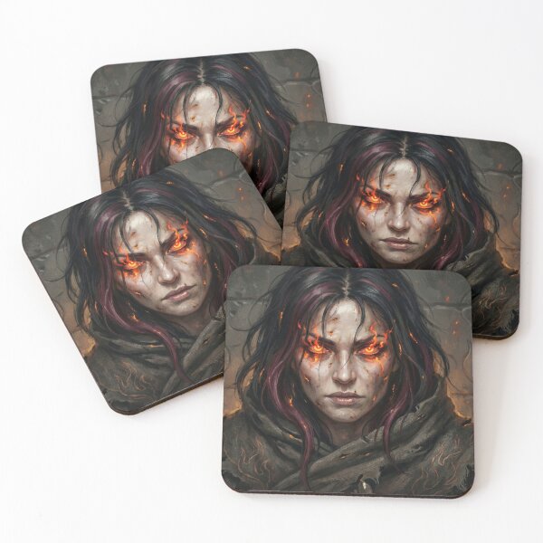 Item preview, Fallen Queen - Burning Rage designed and sold by Elder's Grove Art.