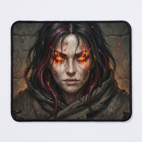 Item preview, Fallen Queen - Burning Rage designed and sold by Elder's Grove Art.