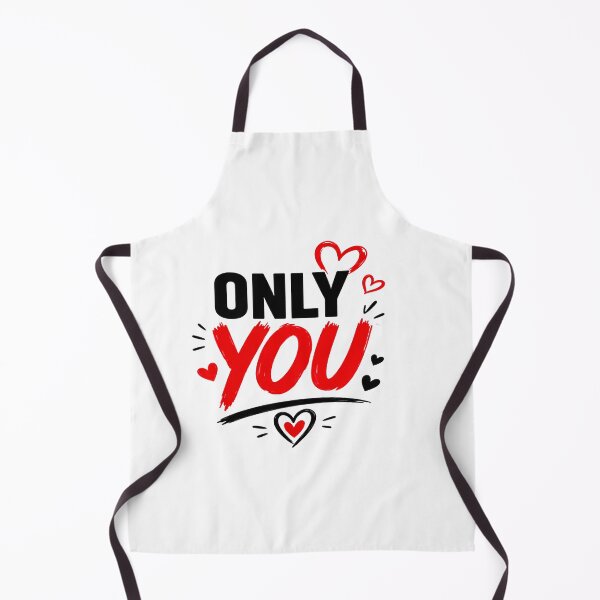 Item preview, Only You Romantic Typography – Bold Love Quote Gift Design designed and sold by Lovestickerco.