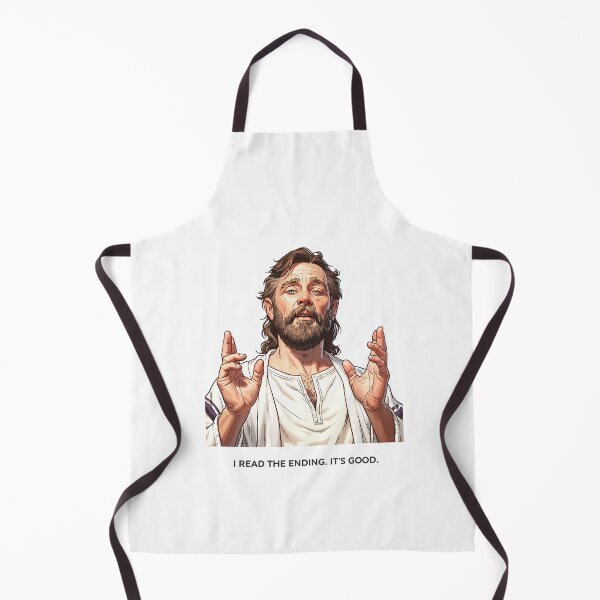 Item preview, I Read The Ending Its Good Light Background Jesus designed and sold by Piotrek0001.