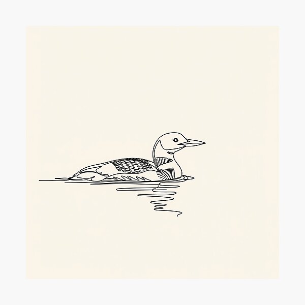 Item preview, Quiet Drift — Canadian Minimalist Art designed and sold by borealminimal.