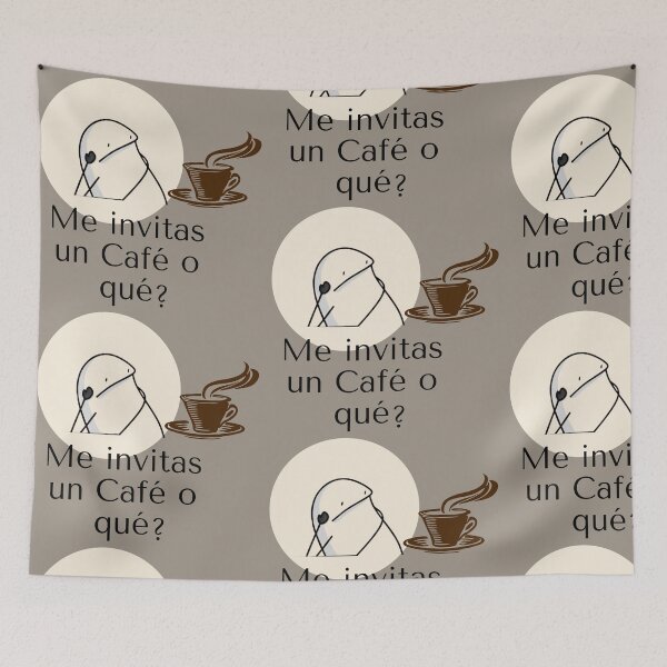 Item preview, ME INVITAS UN CAFÉ designed and sold by A touch of creativity.