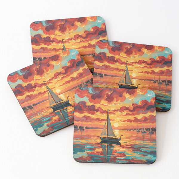 Item preview, Burning Sky, Silent Sail designed and sold by Random Designs.