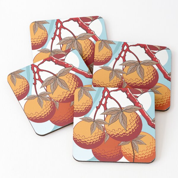 Item preview, Golf Persimmon - Whimsical Golf Art designed and sold by GolfCorner.